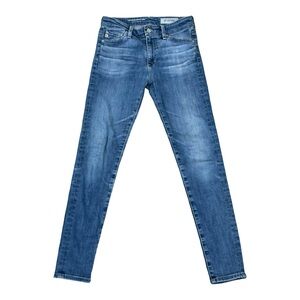 AG Adriano Goldschmied The Farrah Skinny Crop High Rise AG-ED Denim Jeans 25